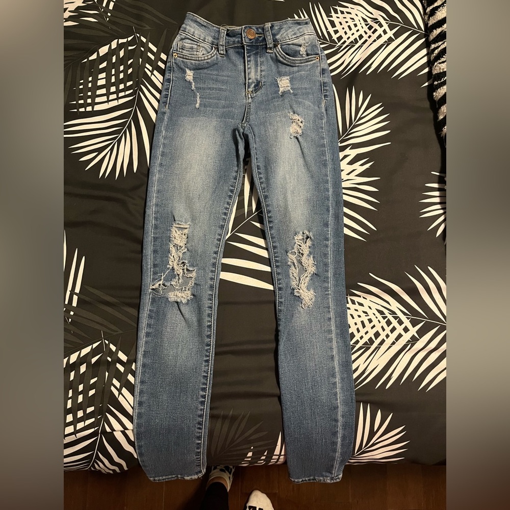 Urban Planet Ripped Jeans Size 0 Stretch